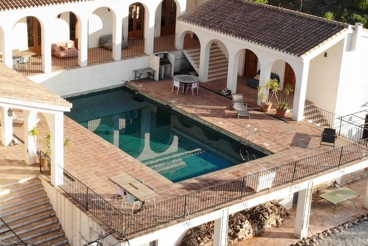 Casa de vacaciones con piscina y magníficas vistas