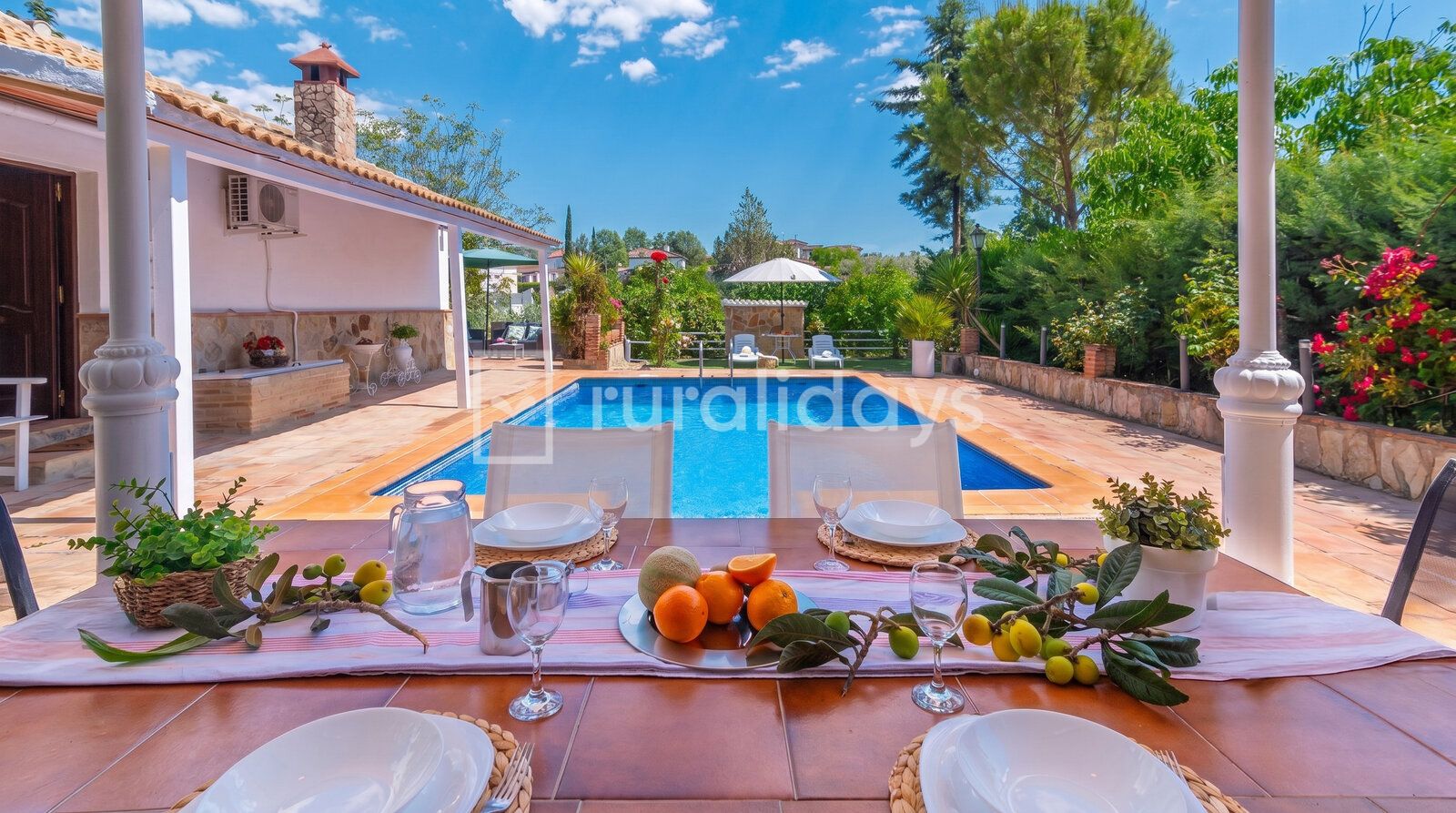 Casa rural Malaga Andalucía para 6 personas