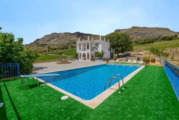 Holiday villa with spacious outdoors, surrounded by olive yards