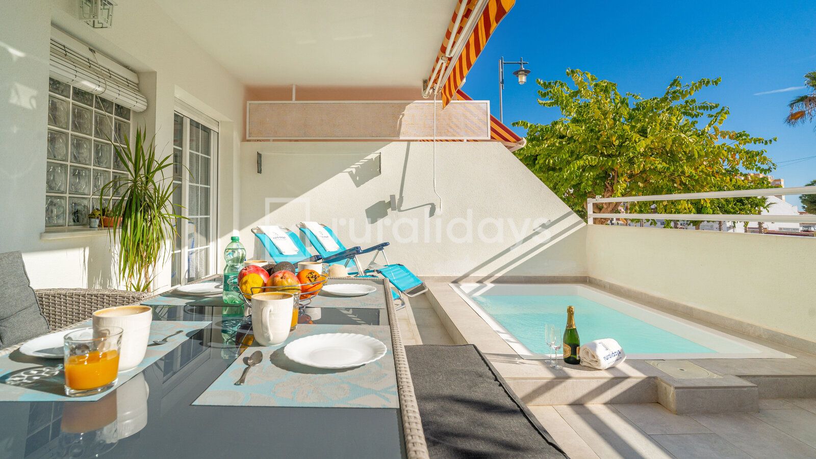 Casa rural Malaga Costa del Sol Andalucía para 4 personas