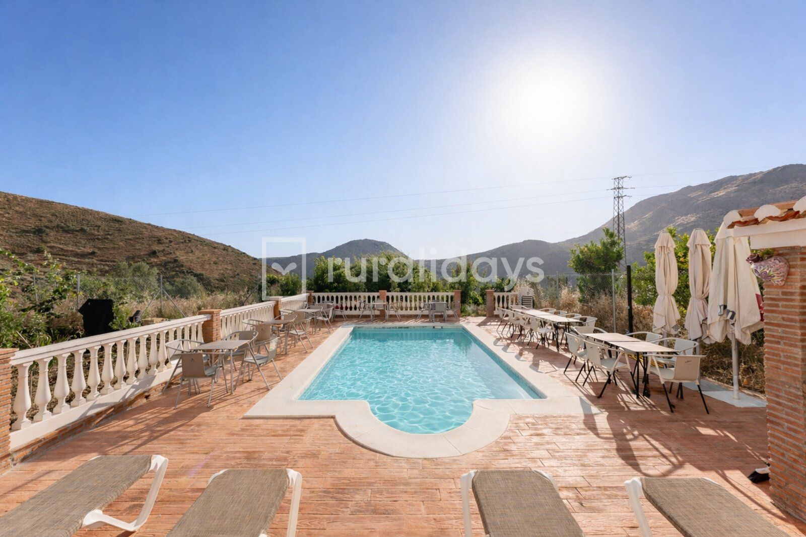 Casa rural Malaga Andalucía para 12 personas