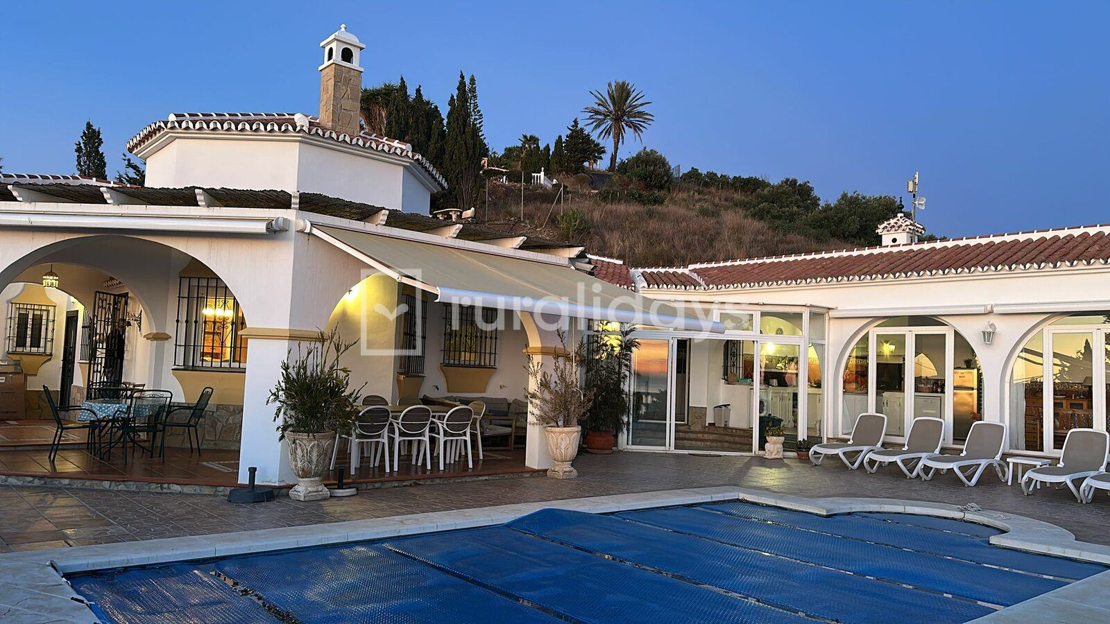 Casa rural Malaga Costa del Sol Andalucía para 10 personas