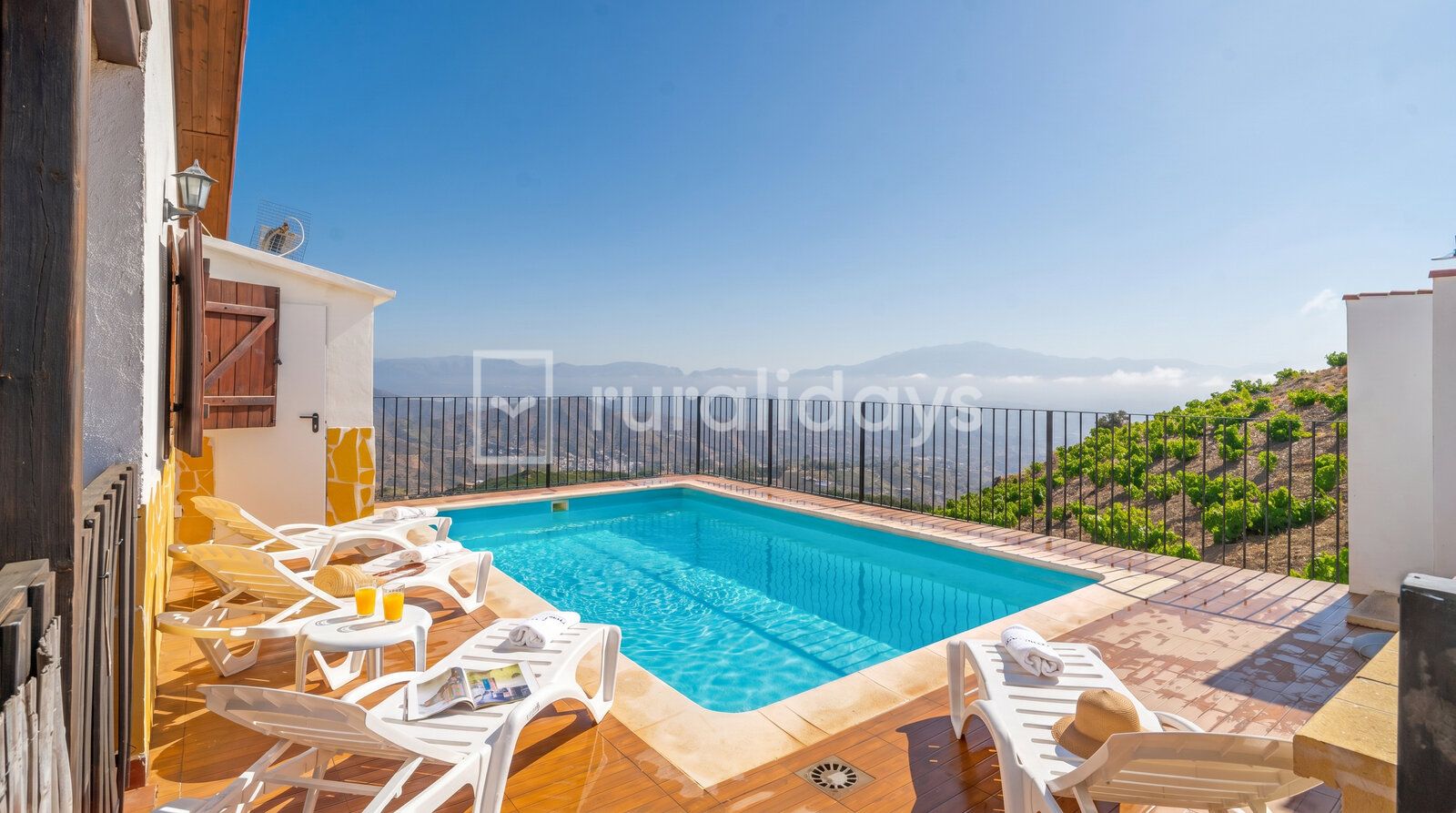 Casa rural Malaga Andalucía para 6 personas