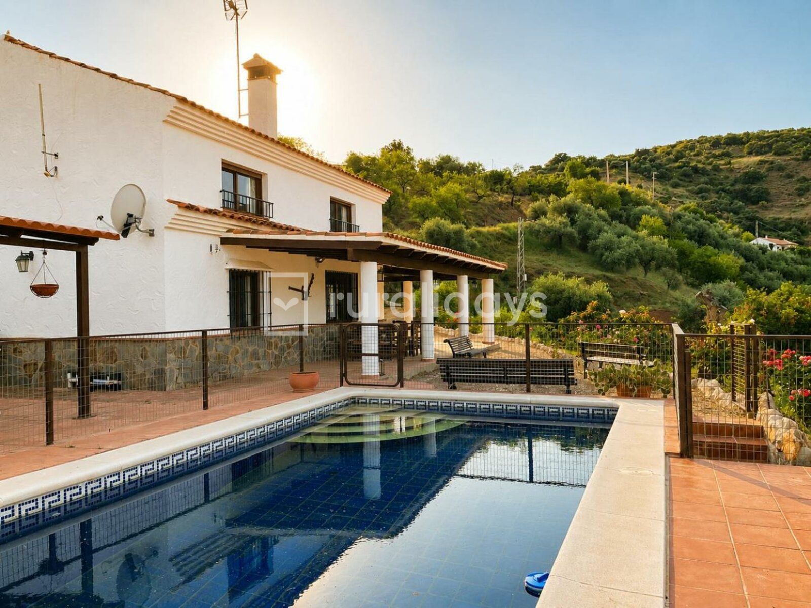 Casa rural Malaga Andalucía para 12 personas