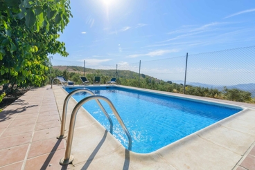 Typical holiday villa in Malaga province overlooking the hills
