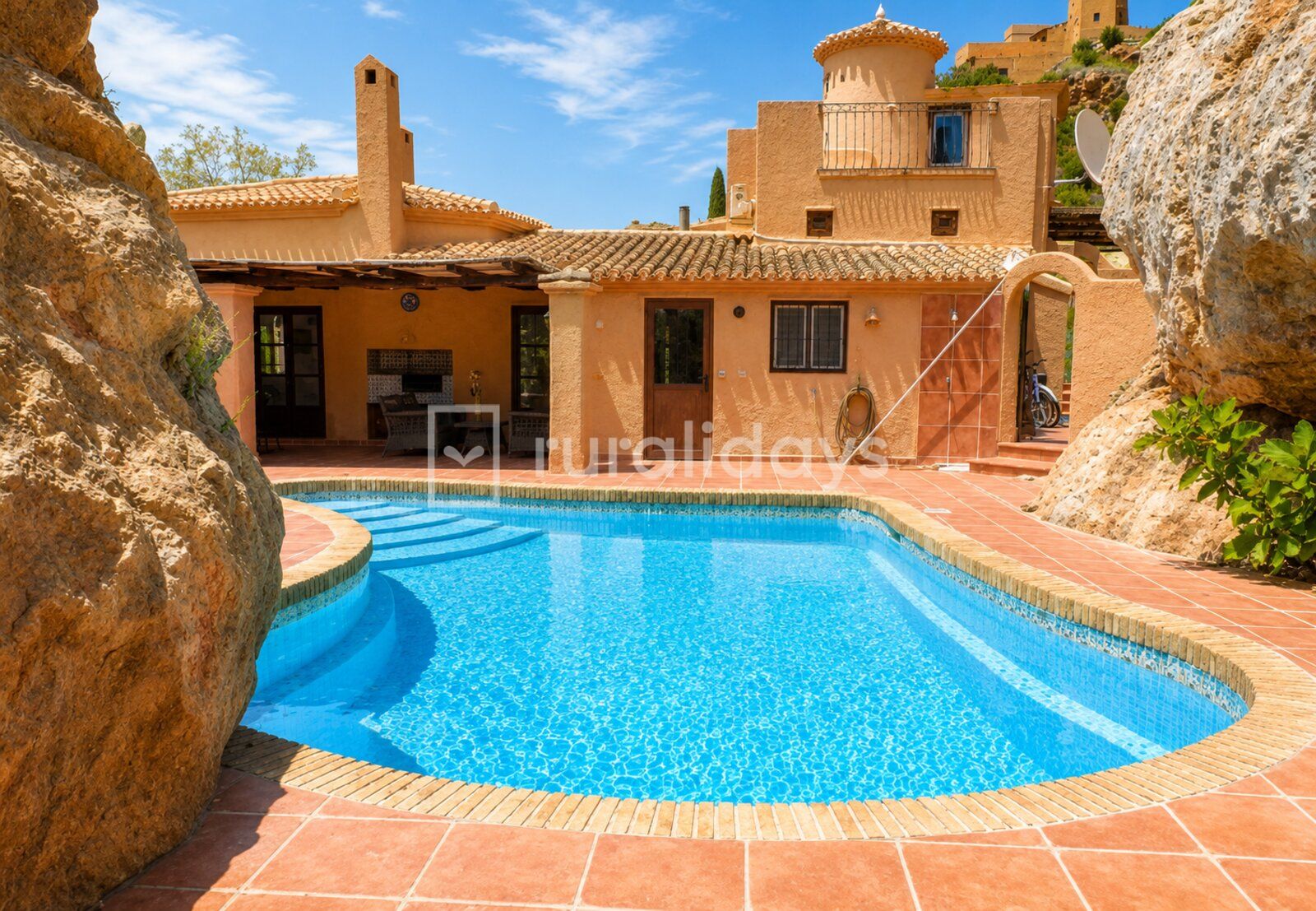 Casa rural Almeria Andalucía para 8 personas