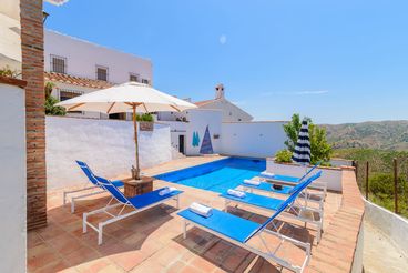 Casa rural Malaga Costa del Sol Andalucía para 12 personas