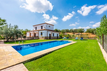 Casa de vacaciones rodeada de olivos en Setenil de las Bodegas