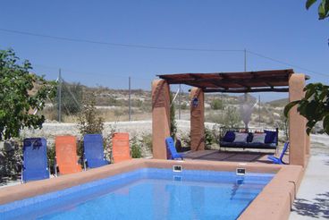 Quaint cave house for 8 people in inland Andalucia